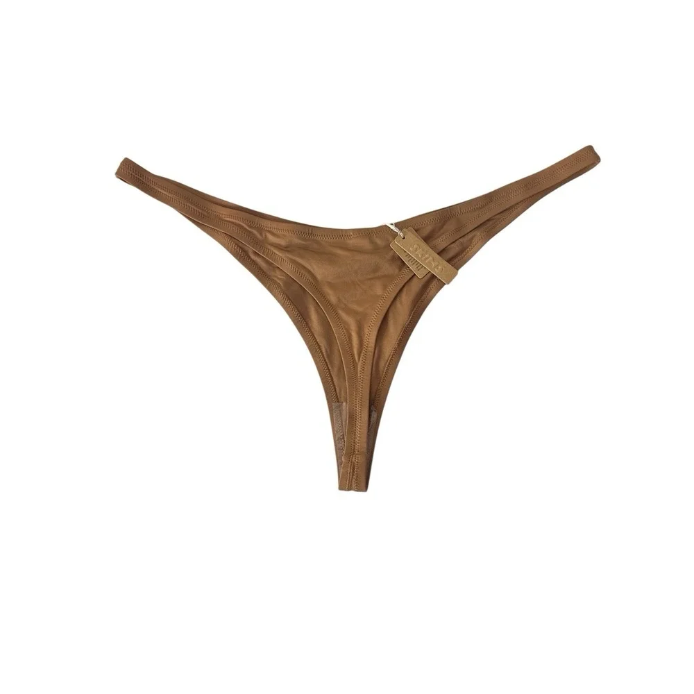Skims Recycled Swim Mid Coverage Bottom 3X Bronze‎ Beach Vacation Resort New